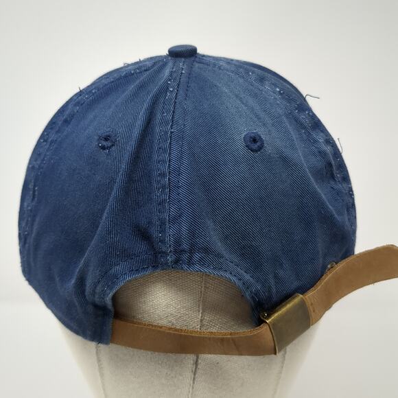 Jackson Hole Wyoming Slideback Baseball Cap Blue One Size The Shirt Company - Picture 6 of 9